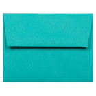 JAM Paper A2 Coloured Invitation Envelopes - 4.375 x 5.75 - Sea Blue Recycled - 50 Pack-Envelope Features: Straight gummed flap closure, high quality smooth paper finish, made with 30% recycled materials