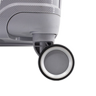 Air Canada - Valise de cabine rigide à roulettes pivotantes de 20 po Optimum  - Gris clair-Poids: 7lbs/3.2kg
