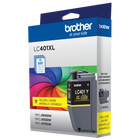 Brother Genuine LC401XLYS High-Yield Yellow Ink Cartridge-Intelligently engineered to work in seamless unison with your Brother inkjet printer