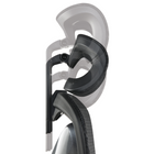 Pro-line II - Fauteuil Ergonomic avec haut dossier et siège en maille avec appui-tête-Inclinaison synchro 4 à 1 à réglage automatique, verrouillage du dossier et de la fonction anti-retour