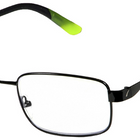 Sportex +2.50 Blue Light Reading Glasses - Stainless Steel Frame-Blue light filtering reduces digital eye strain, promotes better sleep, reduces chances of AMD (Age-related Macular Degeneration)