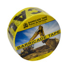 Ruban de bouclage, Avertissement, jaune, 3" x 1000pi-Ruban résistant aux intempéries