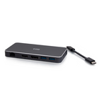 C2G - USB-C 7-en-1 station d’accueil MST à double écran - Noir-Ports USB-A et USB-C pour un transfert rapide de données