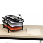 ShoppingAll - Bac à documents en maille à 3 niveaux-6