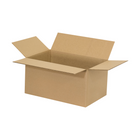 Staples – Boîte d’expédition en carton ondulé – 12 po L x 9 po l x 9 po H − 48BE – paquet de 15-Brun/kraft, 48BE