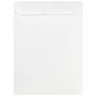 JAM Paper 9 x 12 Open End Catalog Envelopes, White, 100 Pack (1623197g)-Size: 9" x 12"