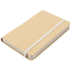 JAM PaperMD – Cahiers de notes à couverture rigide avec fermeture à bande élastique, 3 3/4 x 5 5/8 po, brun kraft, 2/pqt-Brun