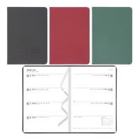 Letts - 2026 Agenda hebdomadaire/mensuel Conscious - 8-1/4 po x 5-5/6 po - Couleurs assorties - Multilingue-12 mois: janvier 2026 - décembre 2026