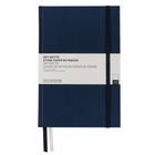 Gry Mattr Hardcover Stone Paper Notebook - A5 Lined - 160 pages - Navy-Two Ribbon Page Markers