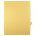 Mark Maker Legal Tabs - Letter Size - Buff - 1/25th cut - 25 tabs per package - 5 packages Pack - Number 92-Buff Single Tabs