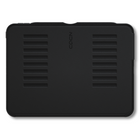 Étui Zugu Alpha pour iPad Pro 12,9" (2021) - Noir-Compatible avec l'iPad Pro 12,9" (modèle 2021) Gen 5 (numéros de modèle : A2379, A2461, A2462, A2378)