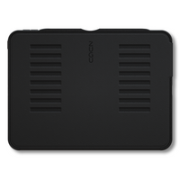 Étui Zugu Alpha pour iPad Pro 12,9" (2021) - Noir-Compatible avec l'iPad Pro 12,9" (modèle 2021) Gen 5 (numéros de modèle : A2379, A2461, A2462, A2378)