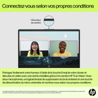 HP - Portable 15,6 po - Intel i5-1334U - SSD 512 Go - RAM 16 Go - Windows 11-Écran HD intégrale : 2 millions de pixels pour des rendus limpides et des images chatoyantes
