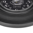Monarch Specialties - Horloge - 20 po Rond - Gris Charbon - Transitionnel-Aucun assemblage n'est nécessaire, il suffit d'insérer une pile AA (non incluse), de l'accrocher et de profiter de cette horloge de style transitionnel