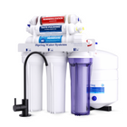 iSpring RCC7AK NSF Certified 75 GPD Under Sink 6-Stage Reverse Osmosis System with Black Faucet-Certified to NSF/ANSI 58 for effective contaminant removal