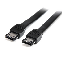 StarTech Shielded External eSATA Cable M/M, 3 Ft.-Up to six times faster than contemporary external storage solutions: USB 2.0 and Firewire (IEEE 1394)