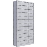 Metalware RK886 Boltless Shelving Unit, 13-Shelves, 36" x 18" x 76", Light Grey-Adjustable shelving system that provides high strength, yet economical storage capacity for your needs
