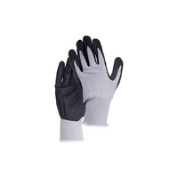 Zenith Safety - Gants Légers, 2T-Grand/11, Rêvetement Mousse De Nitrile, Calibre 13, Enveloppe En Polyester, paquet de 36-Revêtement Mousse de nitrile