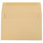JAM Paper A8 Invitation Envelopes, 5.5 x 8.125, Ginger Brown Recycled, 250 Pack (49355H)-Blank interior for personalized message