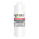 DEMCO EnCouleurs Inc Peinture tactile scolaire - 500 mL - Blanc-Peinture tactile scolaire
