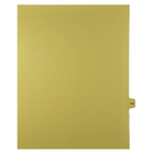 Mark Maker Legal Exhibit Index Tab Buff Single Tabs, 1/15th Cut, Letter Size, No Holes, Number 116, 25 Pack-Buff Single Tabs, 1/15th Cut