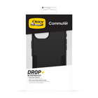 Otterbox - Étui Commuter MagSafe Noir pour iPhone 16-Pare-chocs autour de la caméra pour protéger contre les impacts violents