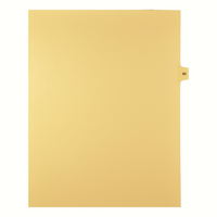 Mark Maker Legal Tabs - Letter Size - Buff - 1/15th cut - 25 tabs per package - 5 packages Pack - Number 80-Buff SingleTabs