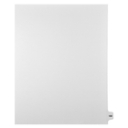 Mark Maker Legal Tabs - Letter Size - White - 1/15th cut - 25 tabs per package - 5 packages Pack - Number 150-White Single Tabs