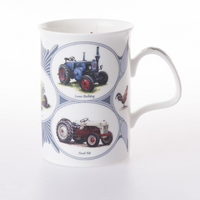 Roy Kirkham Lancaster Mug, Days Past, Set of 6-Days Past Set of Six "Lancaster" Mugs in Fine Bone China.