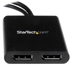 StarTech MST Hub Mini DisplayPort to 2x DisplayPort-Connect to almost any television, monitor or projector with the support of low-cost adapters