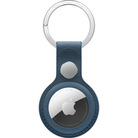 Apple - Porte-clés AirTag FineWoven - Bleu Pacifique-Pour Apple AirTag