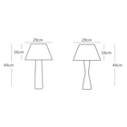 Decent Living 2-Piece Beech Table Lamp-6