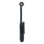 Evry - mini lampe de lecture rechargeable avec clip intégré et col flexible - Noir-Luminosité réglable avec un gradateur sans paliers