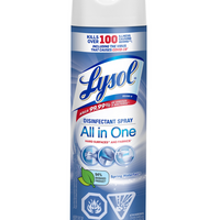 Lysol Disinfectant Spray - Spring Waterfall Scent - 539g-Lysol disinfectant aerosol spray, spring waterfall