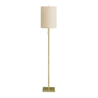 Monarch Specialties - Luminaire - 62 po H Lampadaire - Métal En Laiton - Abat-Jour Ivoire / Crème - Contemporain-Apportez un style contemporain simple avec ce lampadaire élégant de 62 pouces de haut en métal laiton avec un abat-jour tambour ivoire sophistiqué pour éclairer un salon, une chambre à coucher ou un bureau
