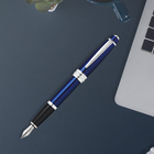 A.T. Cross Bailey Fountain Pen - Medium Nib - Blue-Cross products are unquestionably guaranteed against mechanical failure and all writing instruments are backed by a Lifetime Mechanical Warranty. 