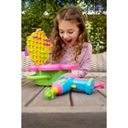 Educational Insights Design & Drill Flower Power Studio - Multicolor-Includes: 9.75" x 10.25 x 3.5" Flower shaped board, motorized drill with flower shaped bit, 40 colorful bolts, 6 design plates and activity guide. Requires 2 AA batteries (not included). Drill Patent No. US D929,837