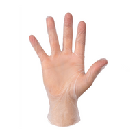 Gants En Vinyle, Pour Examen Médical, Sans Poudre, Très Grand, Paquet de 100-Vinyle Sans Poudre