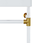 Modway - Redeem Fixation murale en acrylique de 24" Vanette de salle de bain - Blanc clair-Assemblée requise