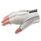 IMPACTO® 460-30 Petit Paire Gant Antichocs, demi-doigts, coussinet gel 4.5mm dans la paume/base des doigts, tout en cuir-2