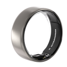 Ultrahuman Ring Air - Size 05 - Raw Titanium-With Ultrahuman Ring's advanced women's health features, track ovulation, cycles and pregnancy. Through multi-biomarker-based tracking for those looking to conceive, predict a 7-day fertile window and pinpoint ovulation with precision. Access cycle tracking combined with biomarker-based personalized guidance for every phase (Menstruation, Ovulation, Follicular, and Luteal). With Pregnancy Mode, expecting mothers get tailored pregnancy insights throughout each tri