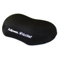 Fellowes Mini repose-poignet PlushTouch avec technologie FoamFusion, noir, (9355801)-Technologie innovante FoamFusion™ offrant un confort et une douceur exceptionnelle pour soulager la pression sur le poignet 