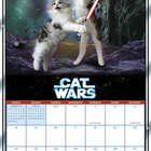 Sellers Publishing Inc. 2026 Wall Calendar - Cat Wars - English-4