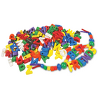 Roylco Manuscript Letter Beads Uppercase, Multicolour, 288 Pack (R-2184)-Letter beads are used for arts and crafts