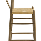 Modway - Amish Tabouret de comptoir - Teck gris usé-Épingles de pied non marquées