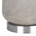 Monarch Specialties 29" H Table Lamp - Grey Resin / Ivory / Cream Shade-Minor assembly is required with illustrated instructions included. made with durable materials, this lamp is backed with 2-year limited warranty against manufacturer's defects for your satisfaction