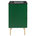 Modway - Daybreak 24" Vanette de salle de bain - Vert Noir-6