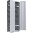 Metalware – Étagère sans boulons RL015, 7 tablettes, 36 x 24 x 76 po, gris pâle-Système de tablettes ajustables offrant un espace de rangement solide, mais économique qui convient à vos besoins