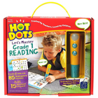 Hot Dots Let's Master Reading Grade 1, 6 ans et plus-Maîtrisez les compétences de lecture de première année avec cet ensemble de deux livres et un stylo interactif et parlant !