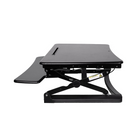 TygerClaw Ergonomic Sit-Stand Workstation (TYDS13015)-Gas spring offers smooth and even support for any height you want